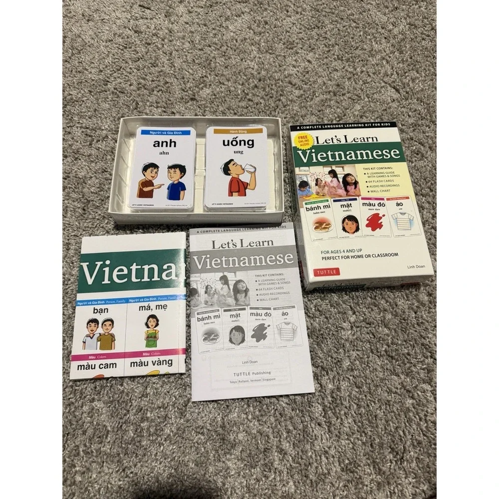 Let's Learn Vietnamese Complete Language Learning Kit for Kids Tuttle‎
